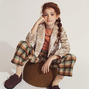 Брюки широкие Gingersnaps "Rhoda", крупная клетка